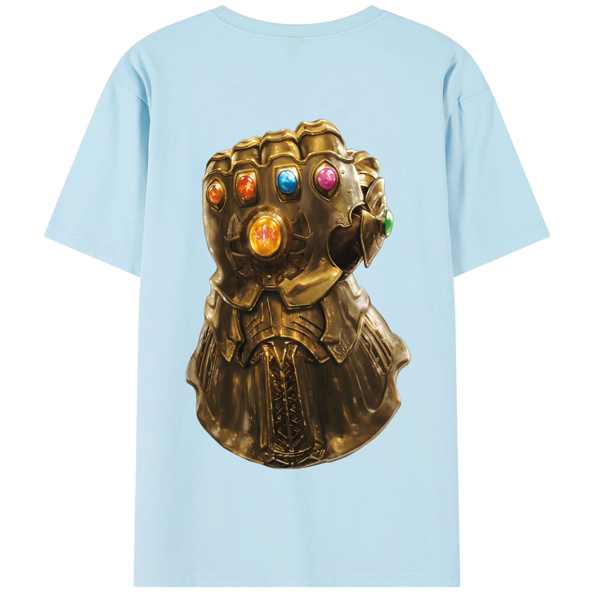 （画像用） アベンジャーズ The Avengers 綿100％半袖Tシャツ（背面プリント）